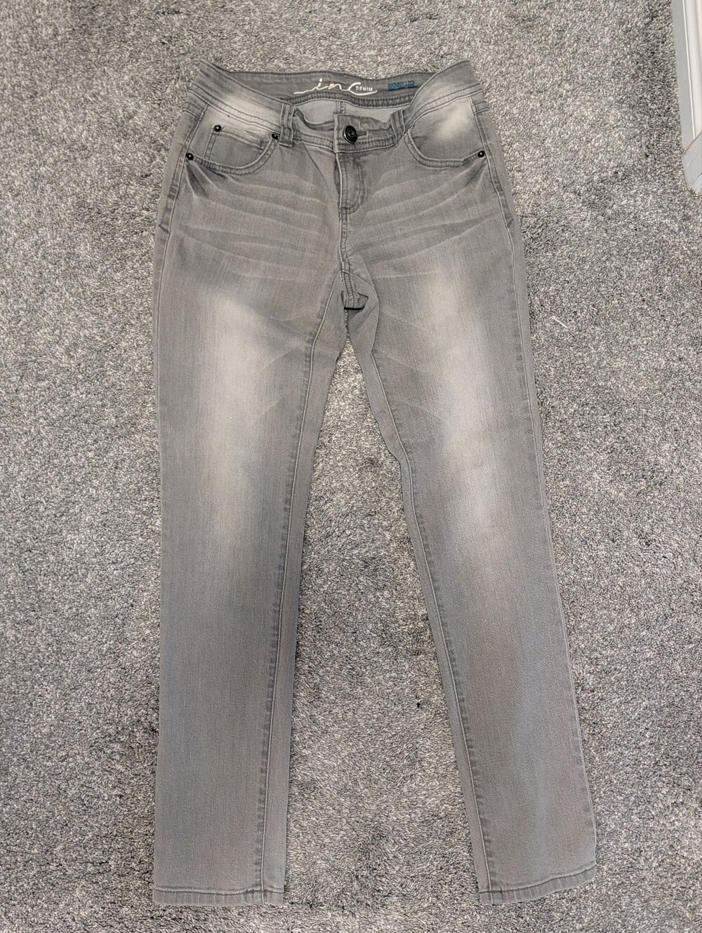 Women's Inc. Slim Straight Gray Men's Jeans